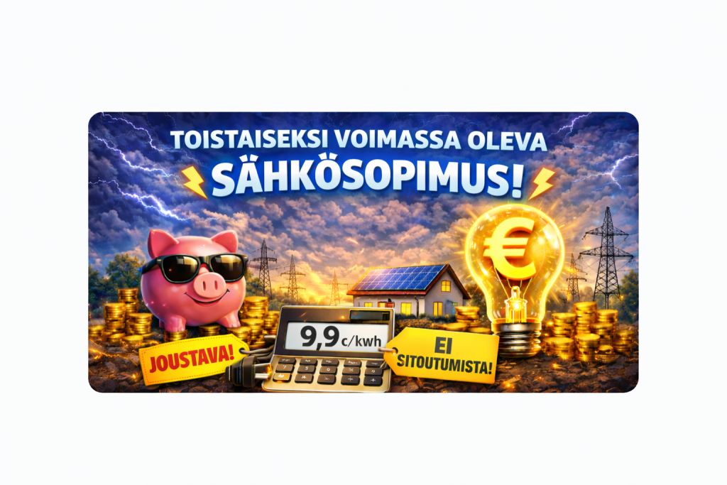 Toistaiseksi voimassa oleva sähkösopimus