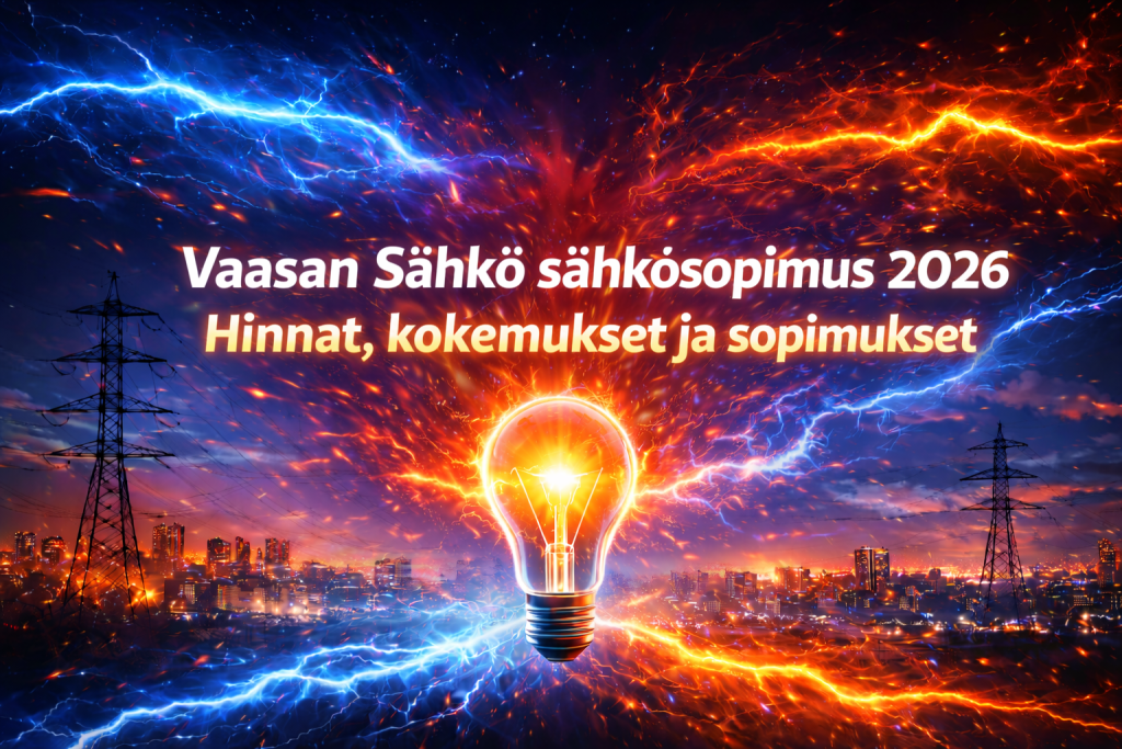 vaasan sähkö sähkösopimus
