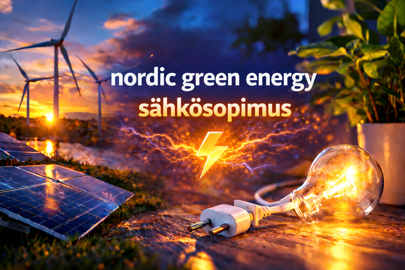 Nordic Green Energy sähkösopimus