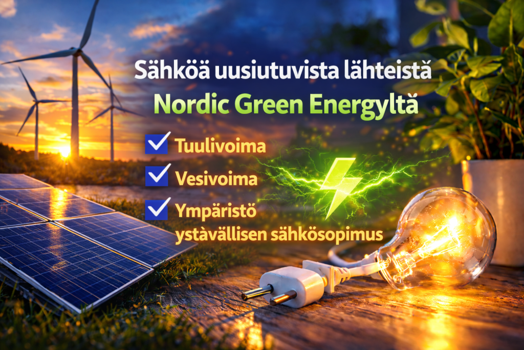 Nordic Green Energy sähkösopimus