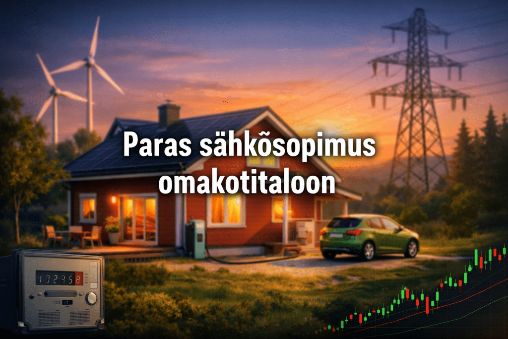 Paras sähkösopimus omakotitaloon