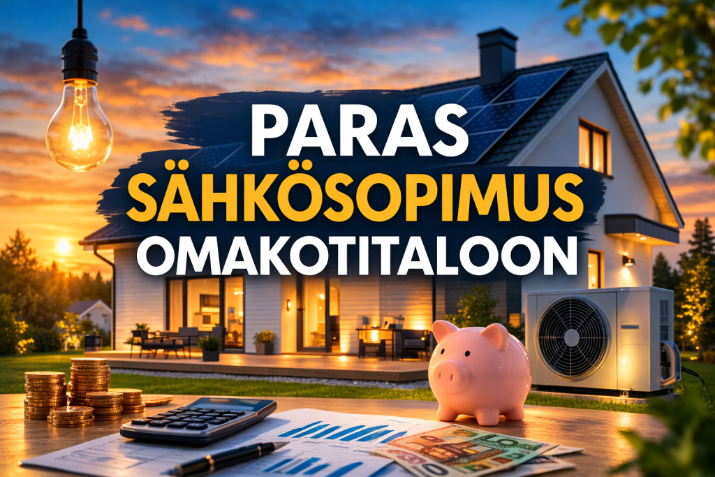 Paras sähkösopimus omakotitaloon