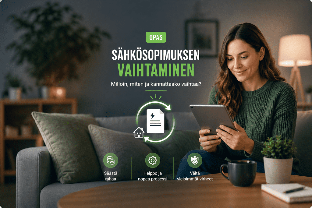 Sähkösopimuksen vaihtaminen