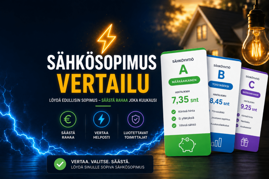 sähkösopimus vertailu