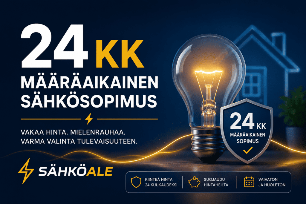 24 kk määräaikainen sähkösopimus