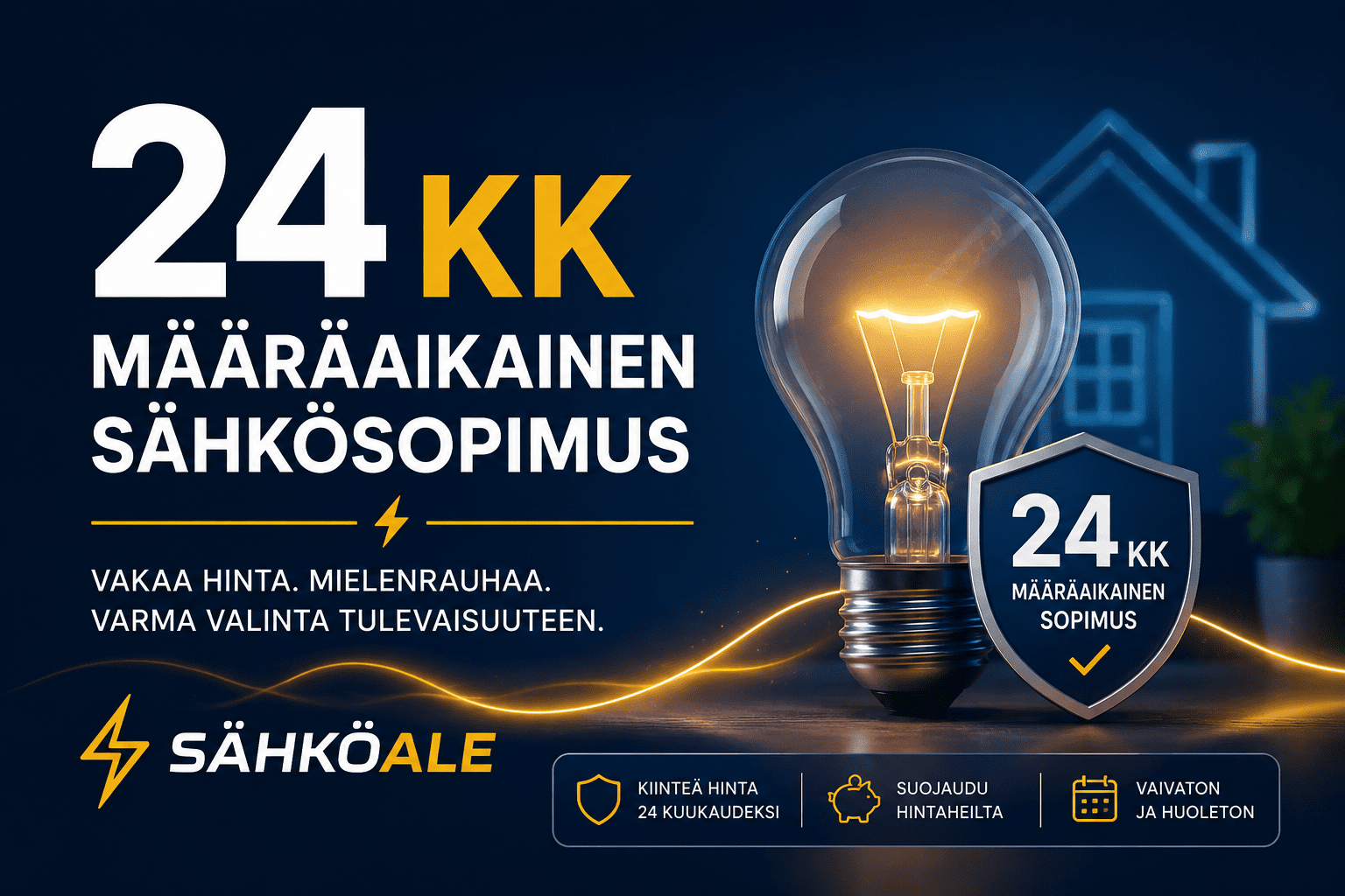 24 kk määräaikainen sähkösopimus