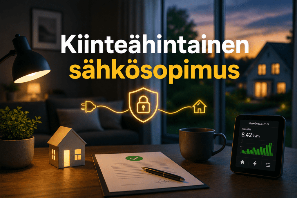 Kiinteähintainen sähkösopimus