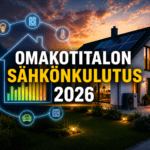 Omakotitalon sähkönkulutus