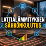 Lattialämmityksen sähkönkulutus