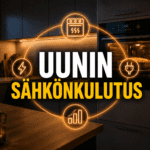 Uunin sähkönkulutus