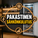 Pakastimen sähkönkulutus