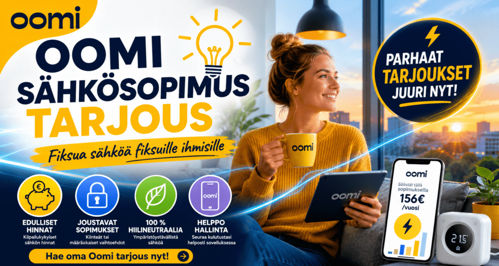 Oomi sähkösopimus tarjous