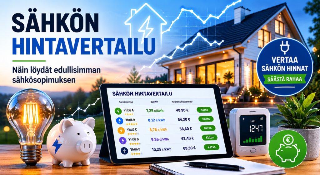 Sähkön hintavertailu