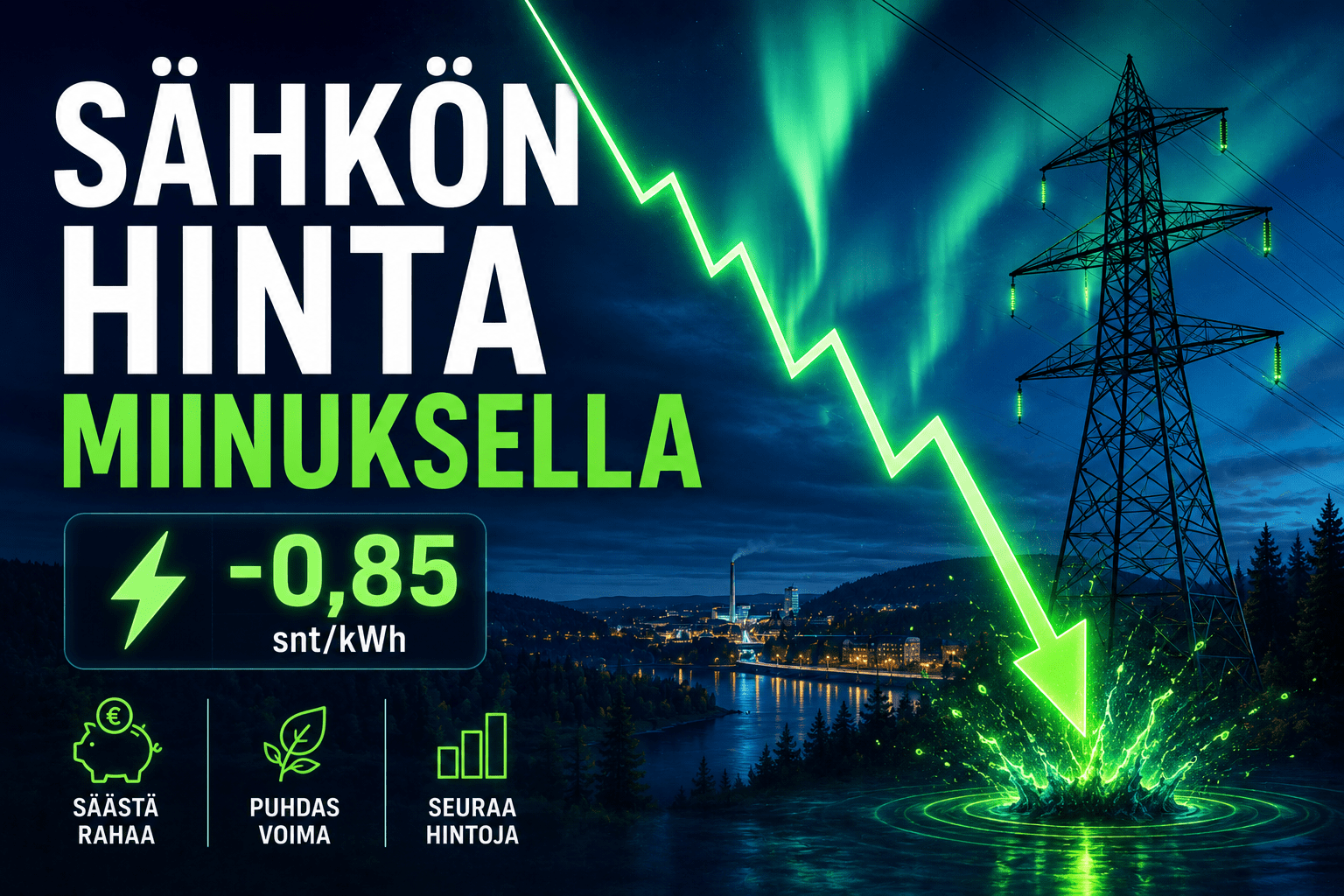 Sähkön Hinta Miinuksella