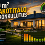 120 neliön omakotitalon sähkönkulutus