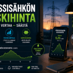 pörssisähkön keskihinta
