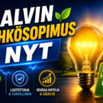 Halvin sähkösopimus nyt