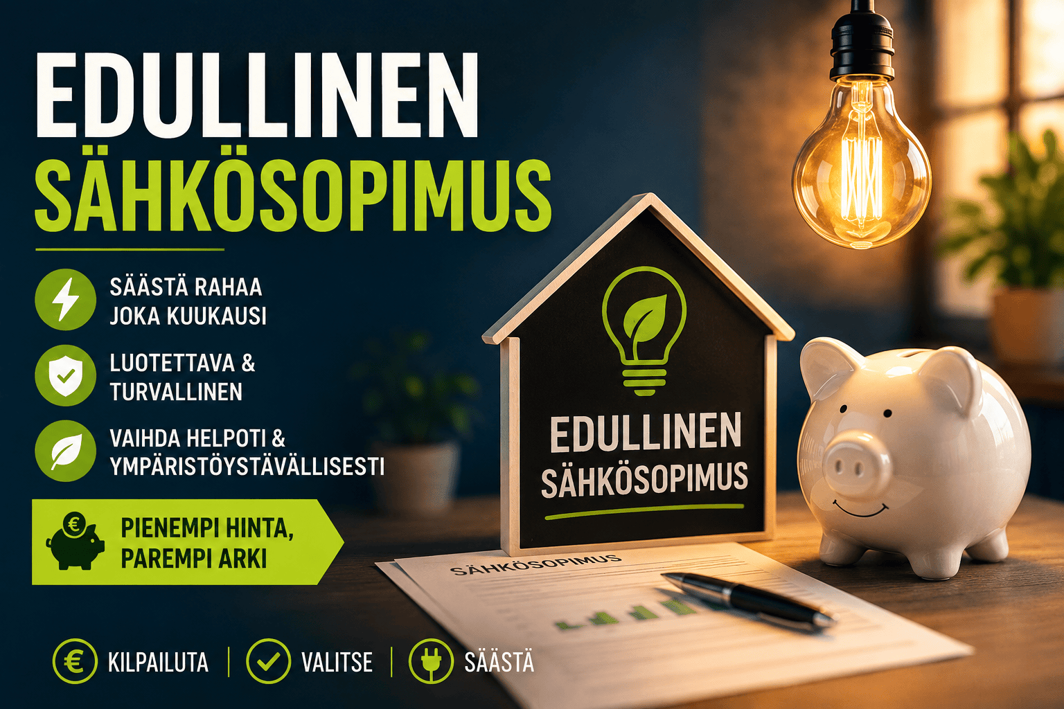 edullinen sähkösopimus