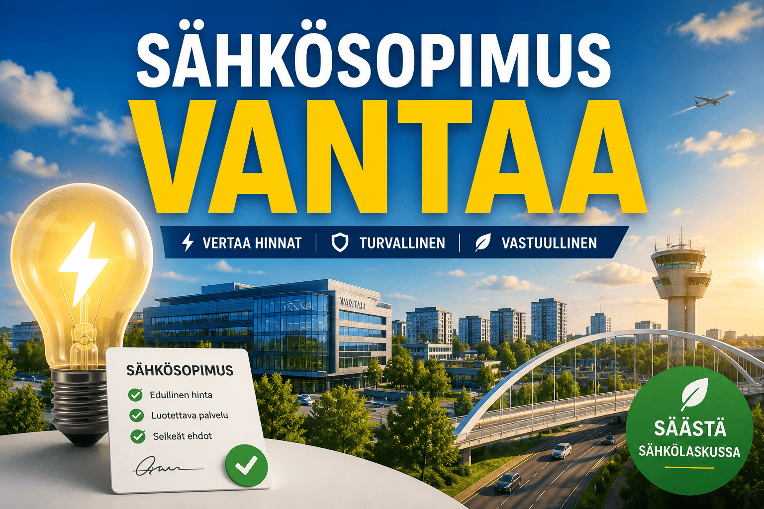 Sähkösopimus Vantaa