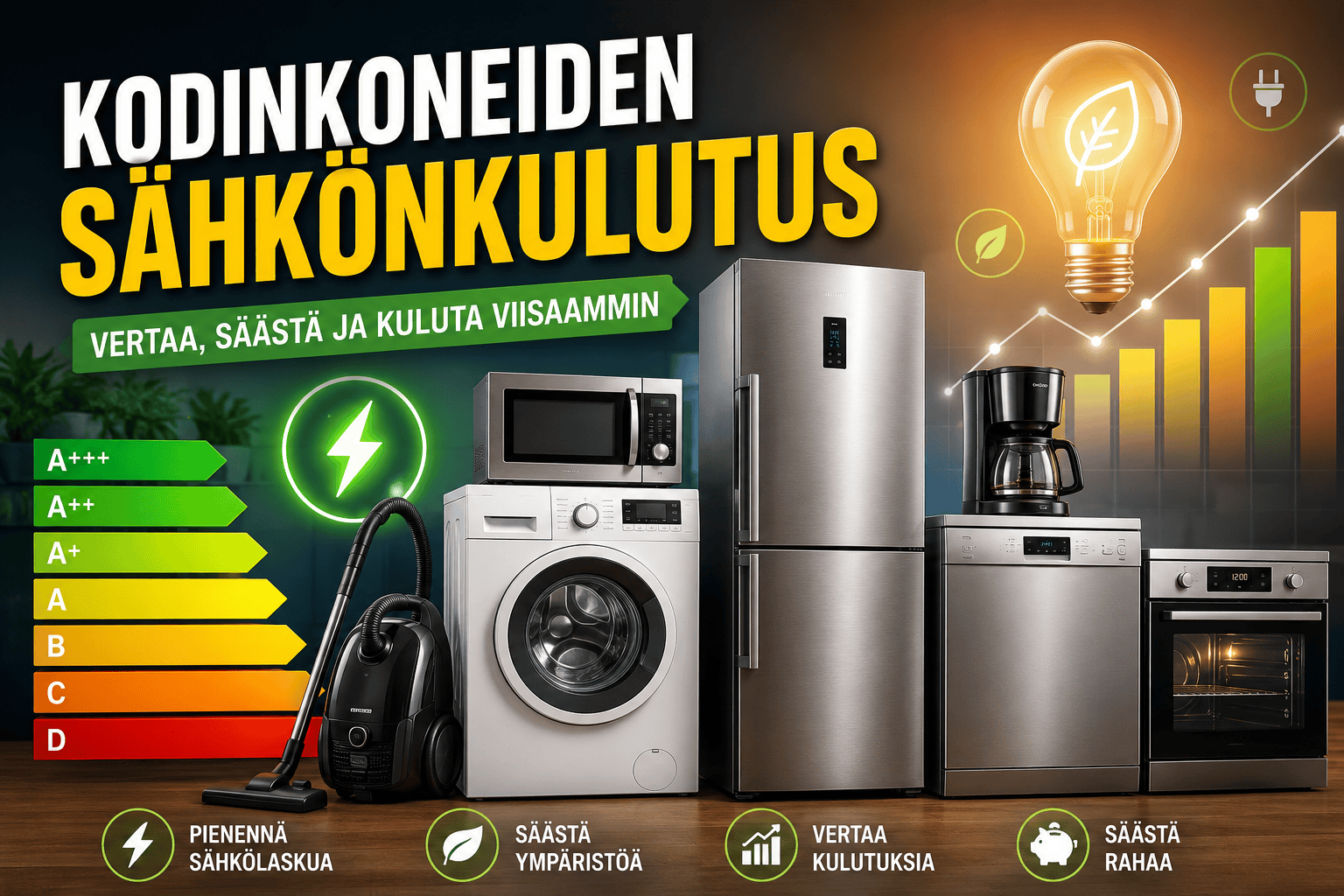 Kodinkoneiden sähkönkulutus