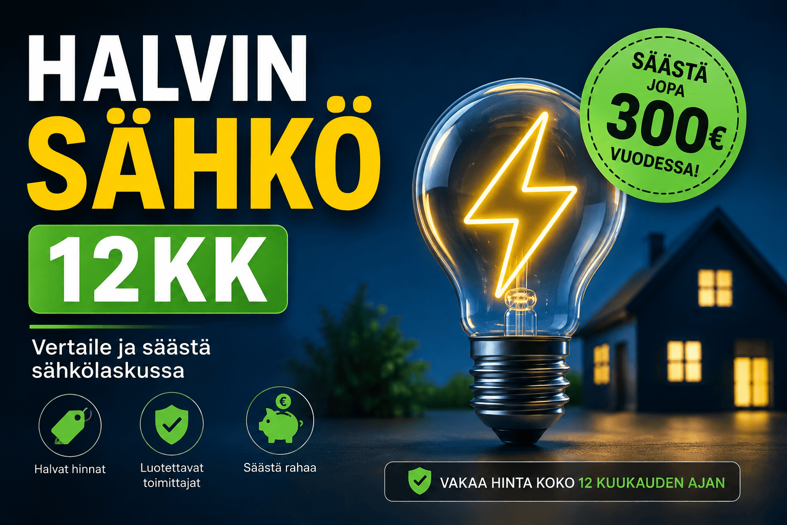 halvin sähkö 12kk"