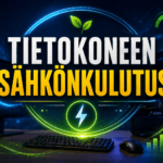 tietokoneen sähkönkulutus