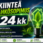 Kiinteä sähkösopimus 24 kk