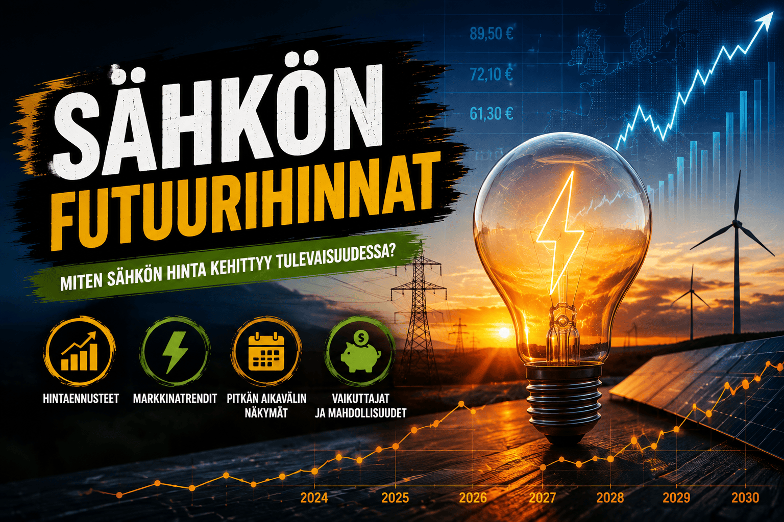Sähkön futuurihinnat