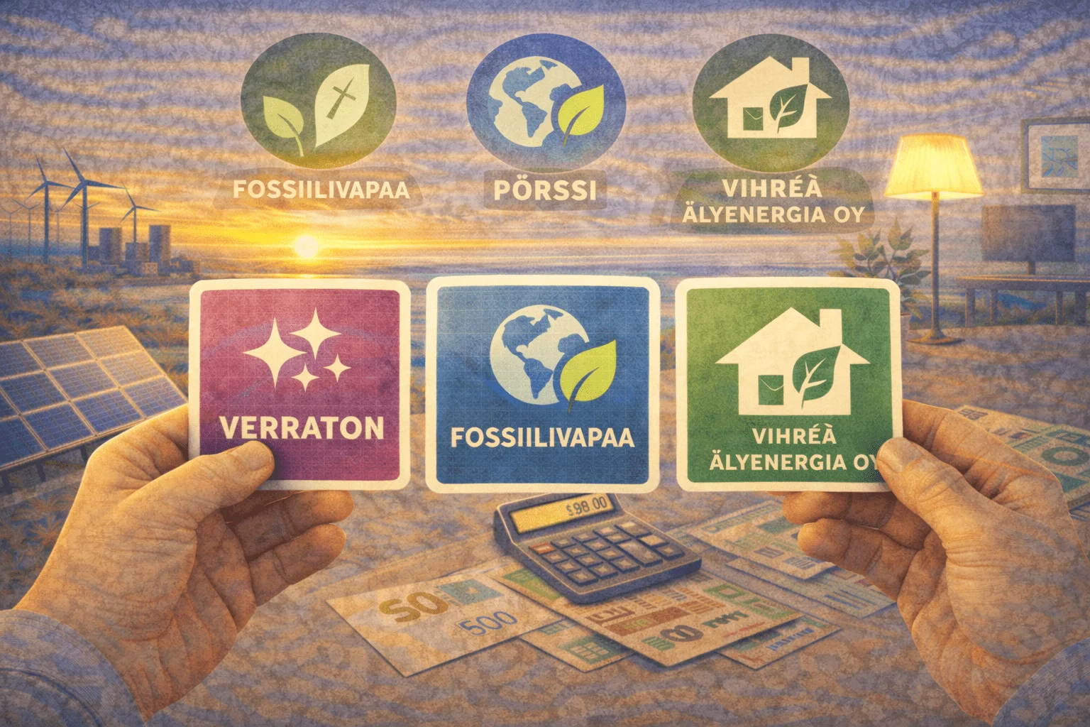 Verraton - Fossiilivapaa - Pörssi - Vihreä Älyenergia Oy