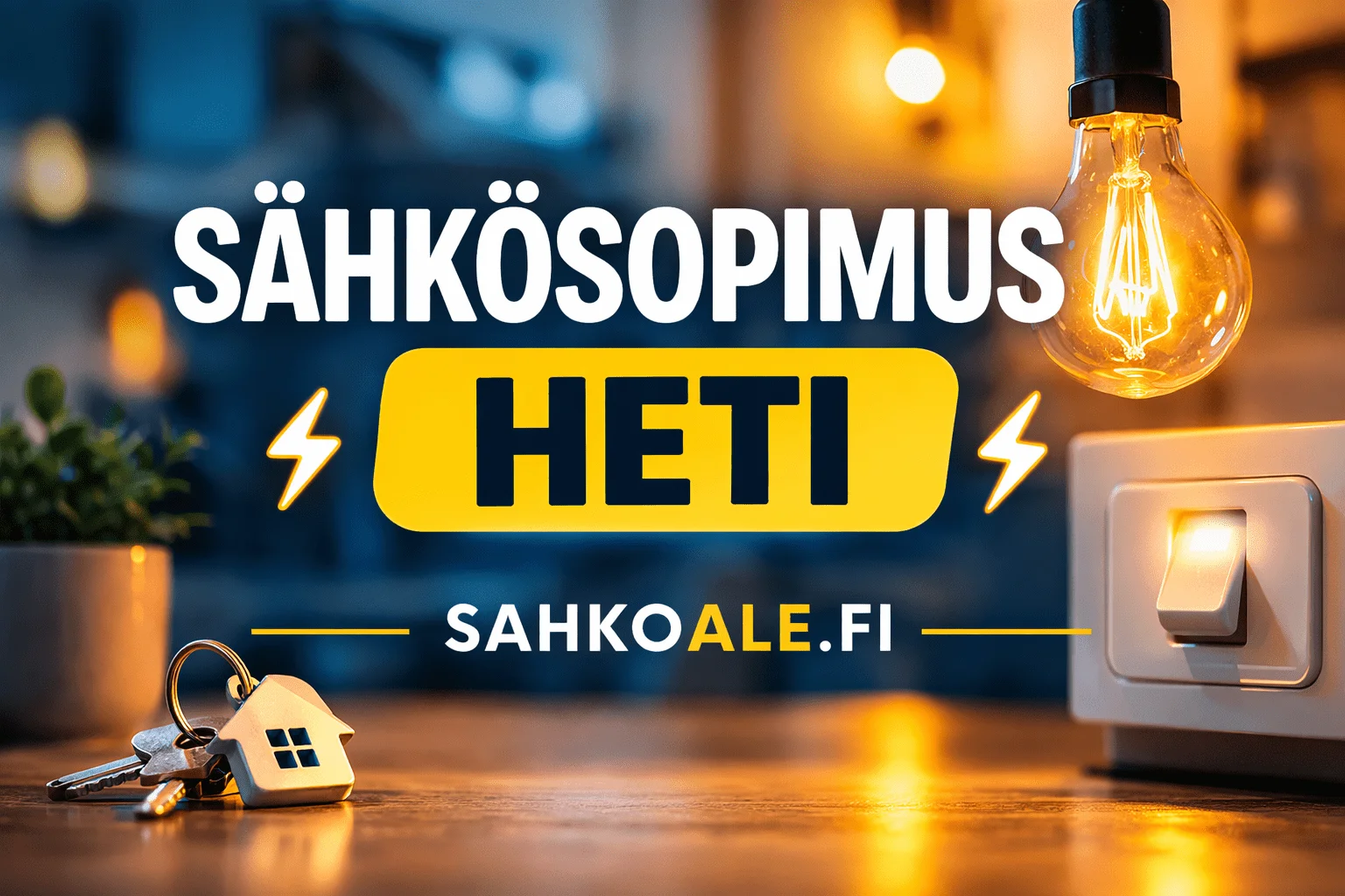 Sähkösopimus heti