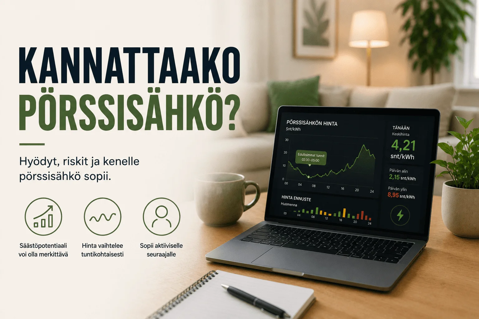 Kannattaako pörssisähkö?
