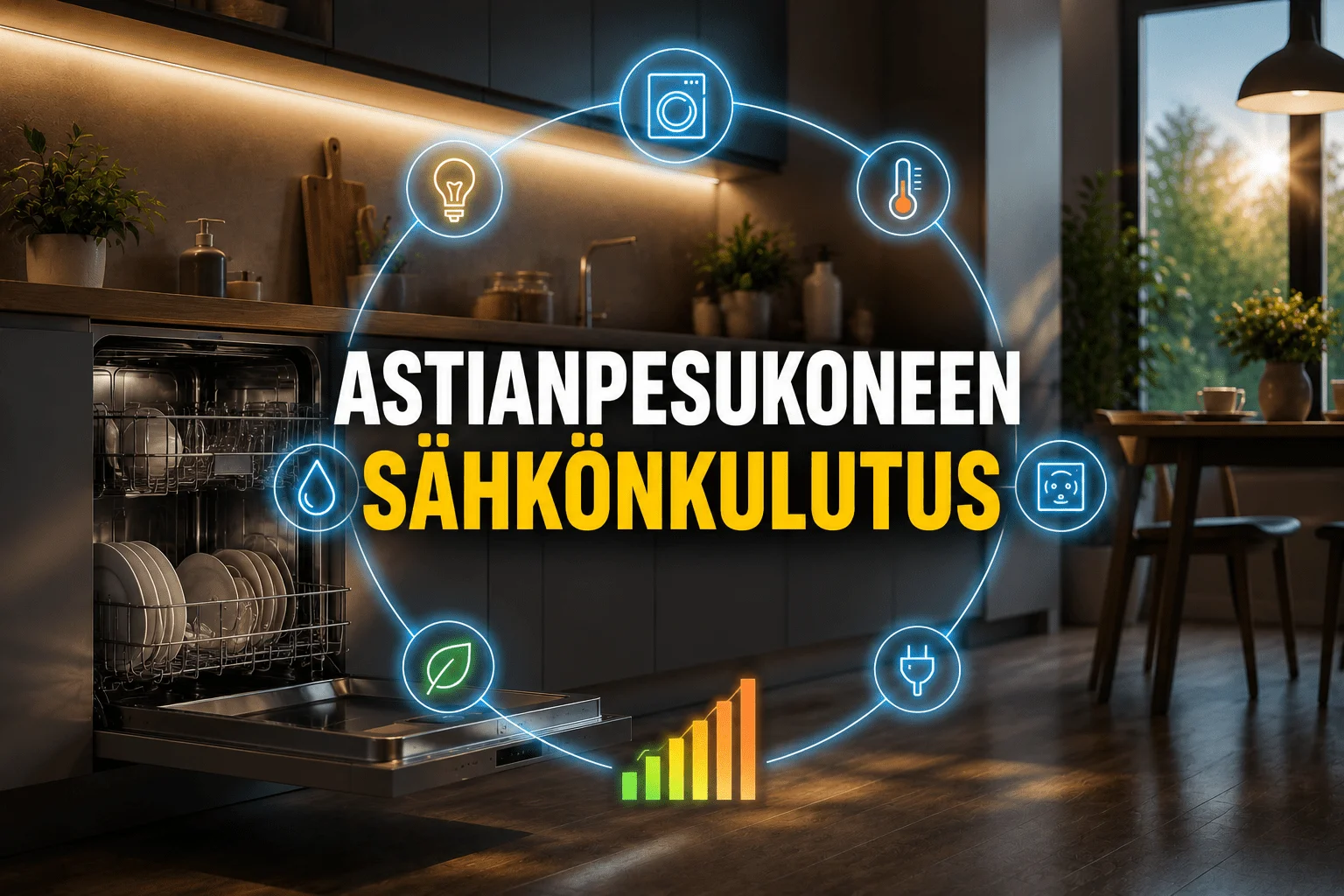 Astianpesukoneen sähkönkulutus