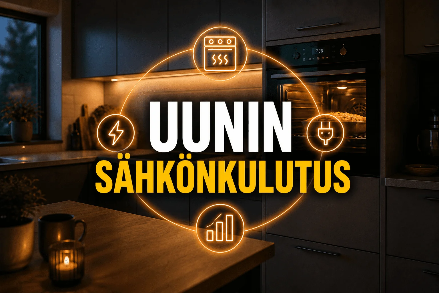 Uunin sähkönkulutus