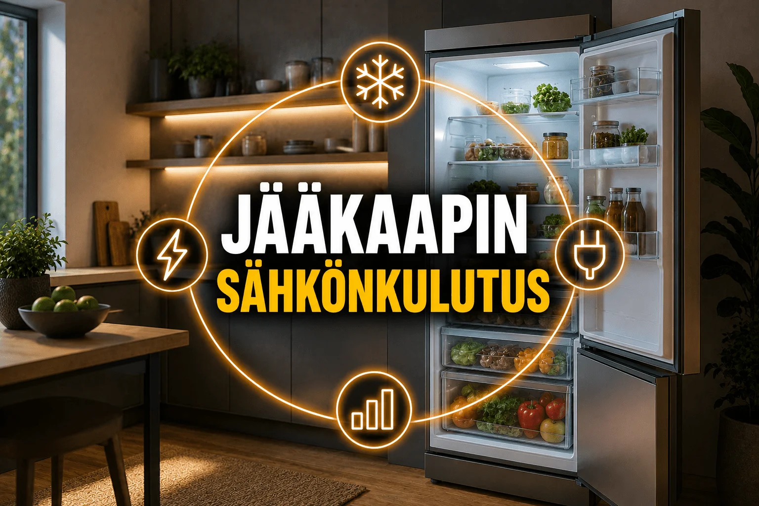 Jääkaapin sähkönkulutus